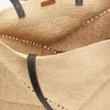 Bolso tote Puzzle Fold XL en rafia
