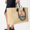 Bolso Tote Verano XL de rafia