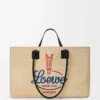 Bolso Tote Verano XL de rafia