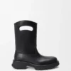 Botas Bobby de piel de becerro curtida al vegetal