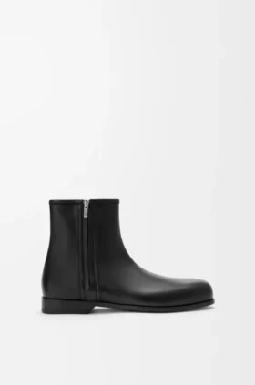 Botines Bobine en piel de becerro lisa