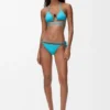 Top de bikini de jersey técnico