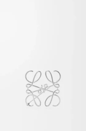 Broche «Anagram» de metal
