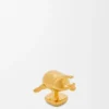Broche de escarabajo de latón