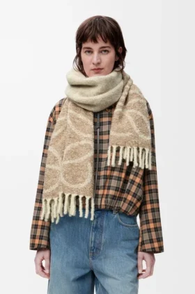 Bufanda «Anagram» de alpaca y lana