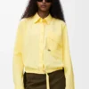 Camisa con cinturón de algodón