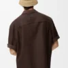 Camisas de manga corta de algodón y lino