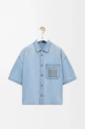 Camisas de manga corta de denim