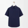 Camisas de manga corta en mezcla de algodón