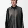 Camisas de piel de cordero napa