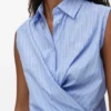 Camisas sin mangas de algodón