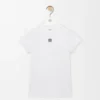 Camiseta de corte ajustado en mezcla de algodón