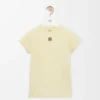 Camiseta de corte ajustado en mezcla de algodón