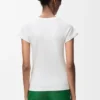 Camiseta de corte ajustado en mezcla de algodón