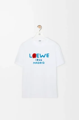 Camiseta de corte holgado de algodón