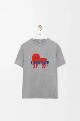 Camiseta de corte holgado de algodón
