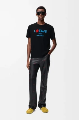 Camiseta de corte holgado de algodón