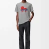 Camiseta de corte holgado de algodón