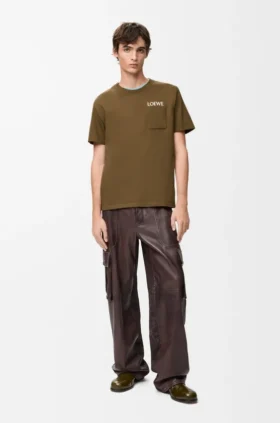 Camiseta de corte holgado de algodón