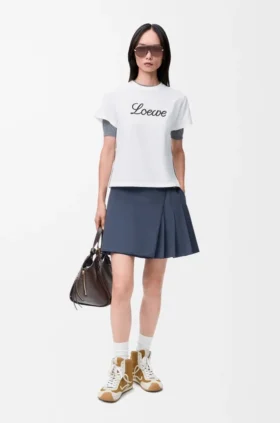 Camiseta de corte holgado de algodón