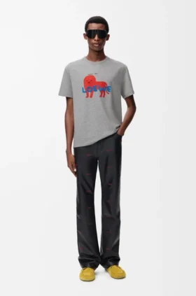 Camiseta de corte holgado de algodón