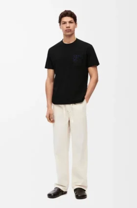 Camiseta de corte holgado de algodón