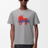 Camiseta de corte holgado de algodón