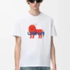 Camiseta de corte holgado de algodón
