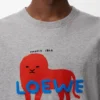 Camiseta de corte holgado de algodón