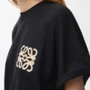Camiseta de corte recto de algodón