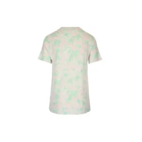 Camiseta de manga corta con estampado de margaritas, rosa S6109011Si-7238