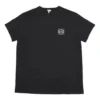 Camiseta de manga corta de cuello redondo de algodón bordado «Loewe Anagram Classic» para hombre, color negro, H6109230Cr-1100