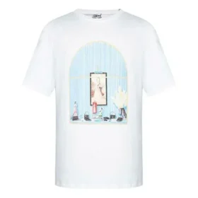Camiseta de manga corta «Painting» de loewe para hombre, colección Otoño-Invierno 2019, color blanco, H6299720Si