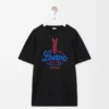 Camiseta de mezcla de algodón