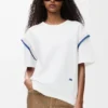 Camiseta de mezcla de algodón