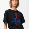 Camiseta de mezcla de algodón