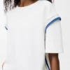 Camiseta de mezcla de algodón