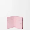 Cartera compacta Anagram de piel de ternera graneada