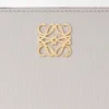 Cartera compacta Anagram de piel de ternera graneada