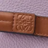 Cartera compacta con cremallera de piel de becerro de grano suave