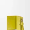 Cartera compacta «Knot» en piel de becerro napa brillante