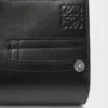 Cartera compacta Panta de piel de becerro brillante