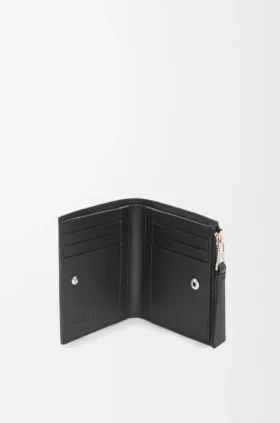 Cartera compacta y delgada «Puzzle» en piel de becerro clásica