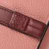 Cartera de tres pliegues en piel de becerro de grano suave