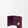 Cartera de tres pliegues «Pebble» en piel de becerro con grano «Pebble»