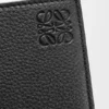 Cartera para monedas plegable en piel de becerro de grano suave