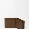 Cartera plegable de piel de ciervo