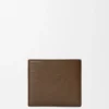 Cartera plegable de piel de ciervo