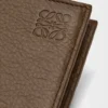Cartera plegable de piel de ciervo