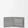 Cartera plegable «Puzzle» en piel de becerro clásica